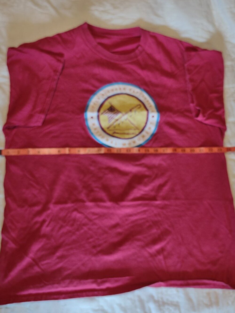 Little Big Horn National Monument South Dakota Men's T-shirt XL Red